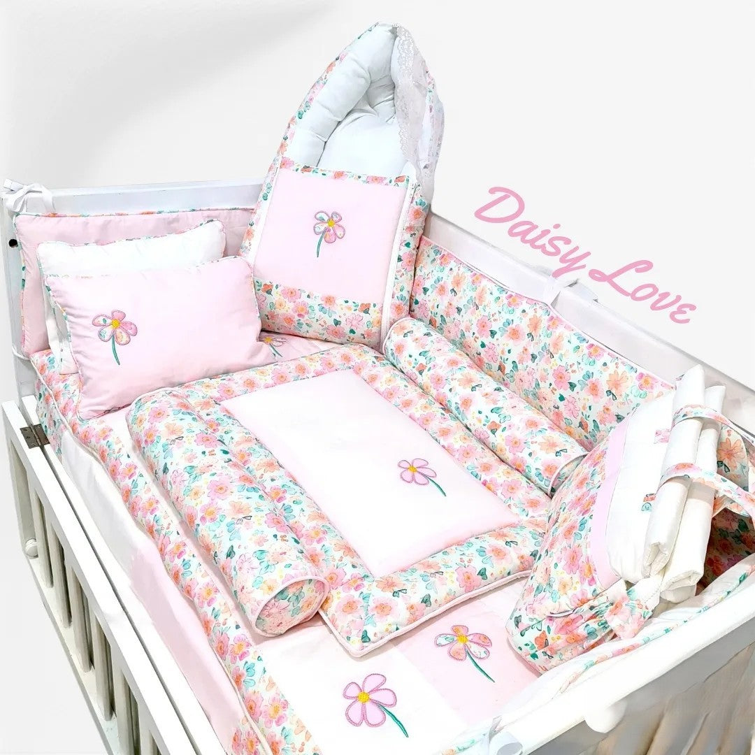 Luxury Baby Bedding Set – 100% Pure Cotton Comfort - Complete 27-Pieces