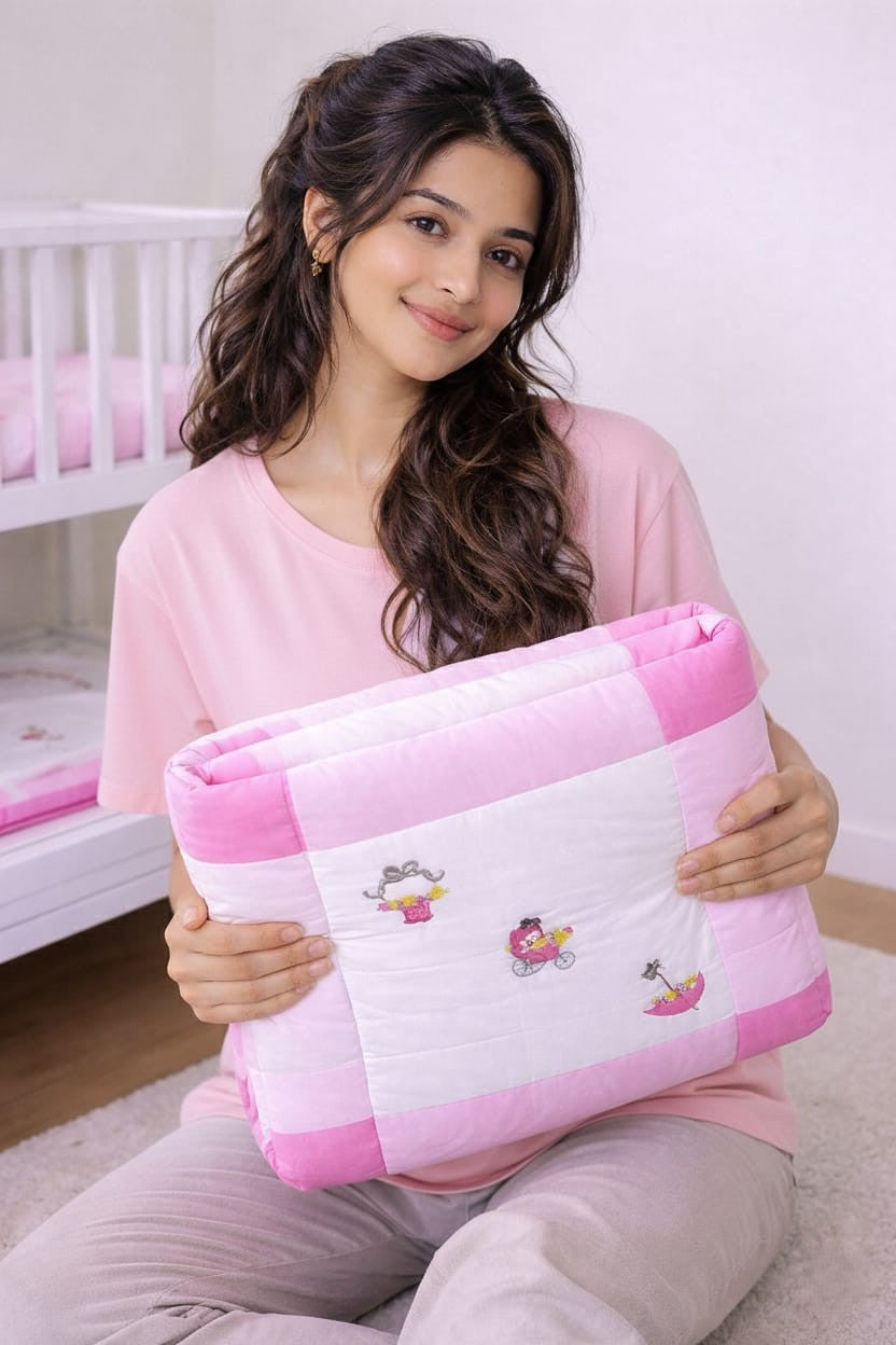 Luxury Cot Comforters & Premium Sheets