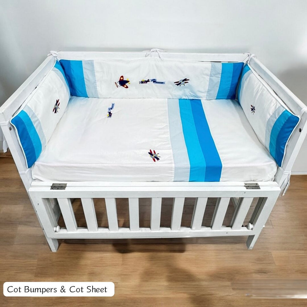 Luxury Baby Bedding Set – 100% Pure Cotton Comfort - Complete 27-Pieces