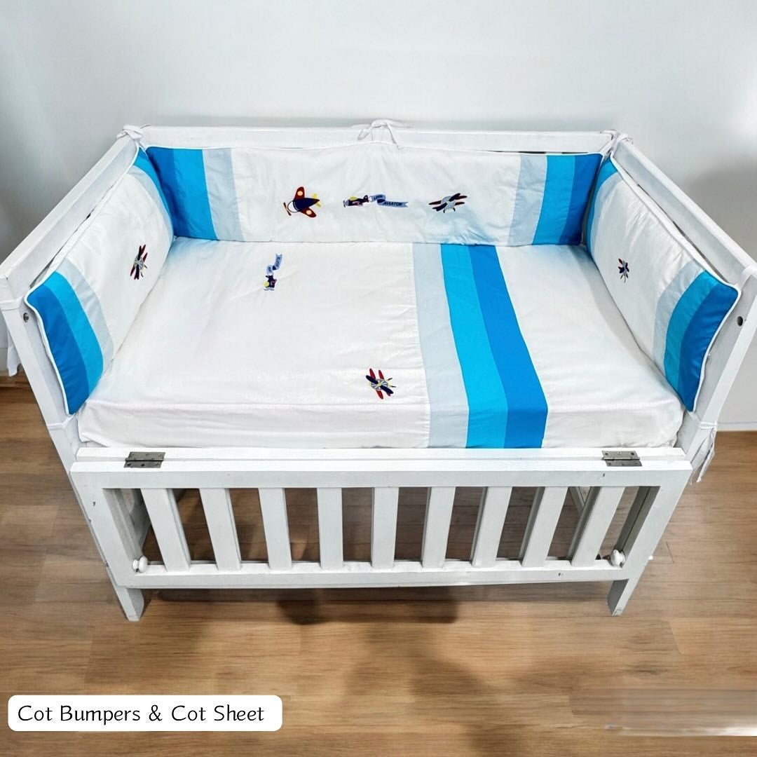 Luxury Baby Bedding Set – 100% Pure Cotton Comfort - Complete 27-Pieces