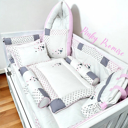 Luxury Baby Bedding Set – 100% Pure Cotton Comfort - Complete 27-Pieces