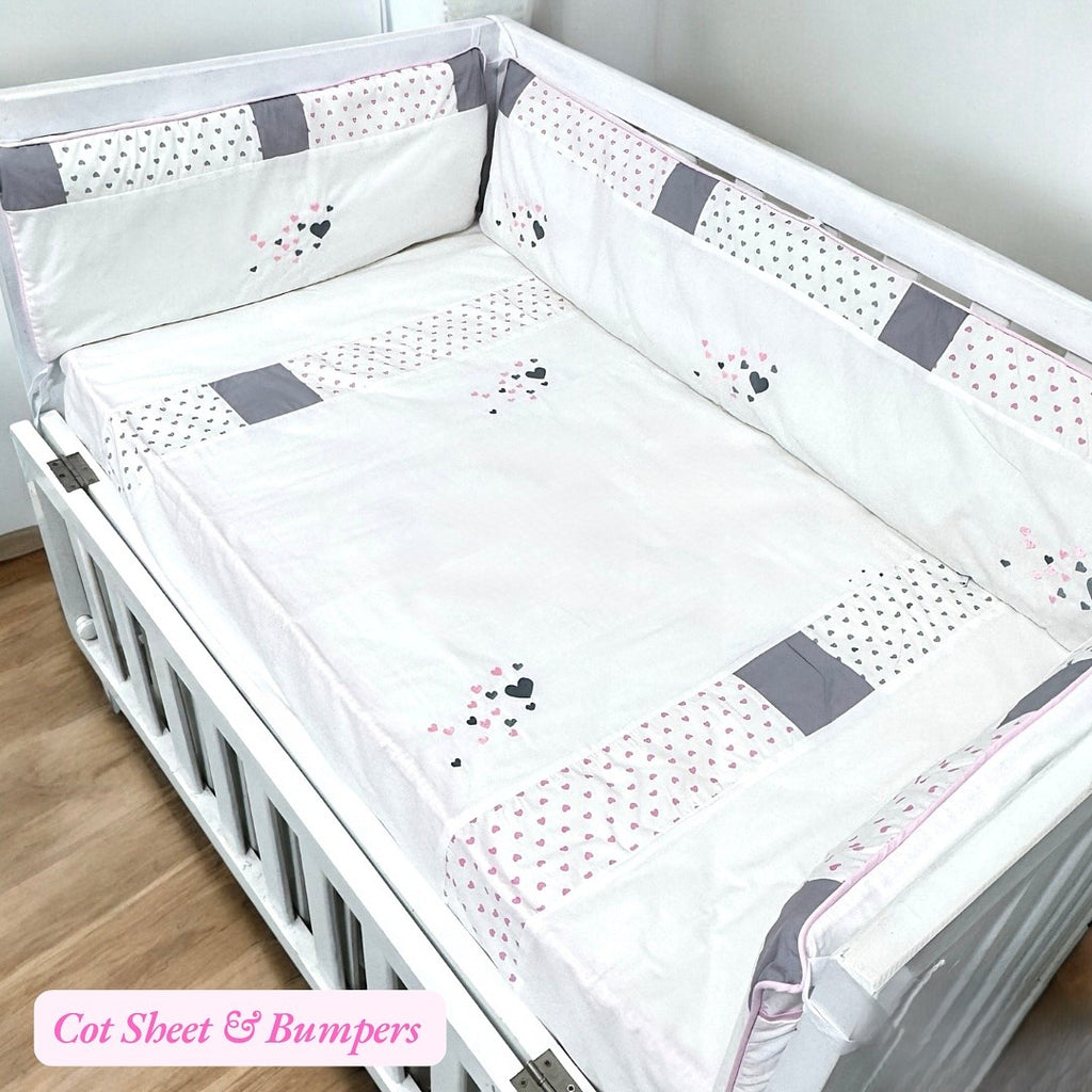 Luxury Baby Bedding Set – 100% Pure Cotton Comfort - Complete 27-Pieces