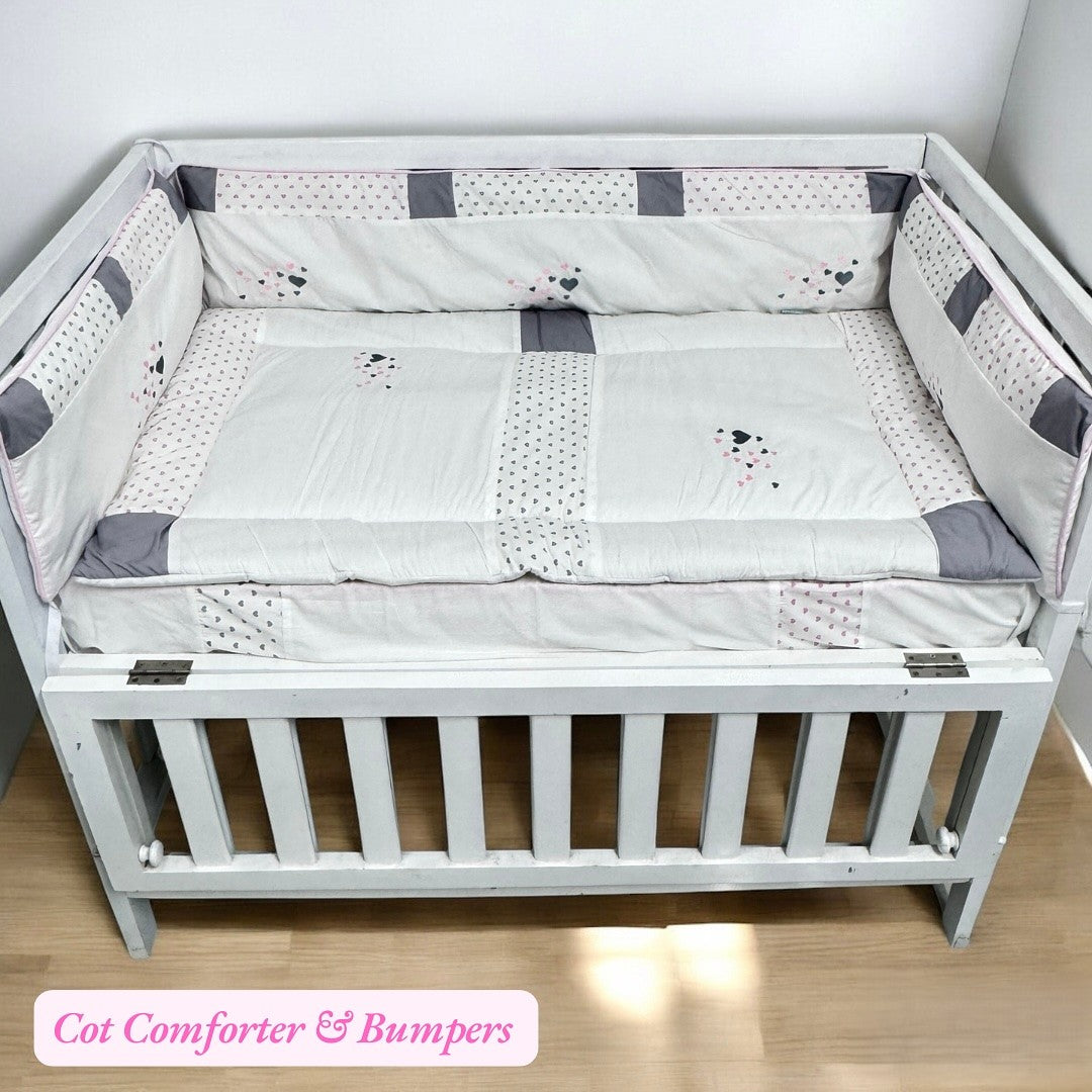 Luxury Baby Bedding Set – 100% Pure Cotton Comfort - Complete 27-Pieces