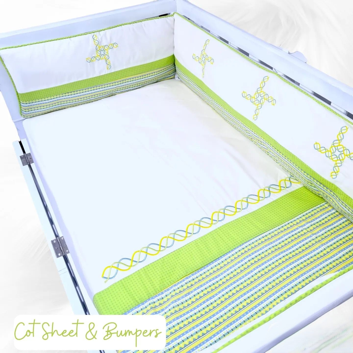 Luxury Baby Bedding Set – 100% Pure Cotton Comfort - Complete 27-Pieces