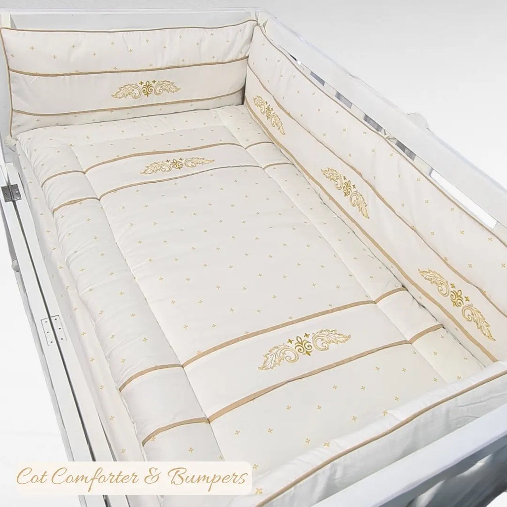 Luxury Baby Bedding Set – 100% Pure Cotton Comfort - Complete 27-Pieces