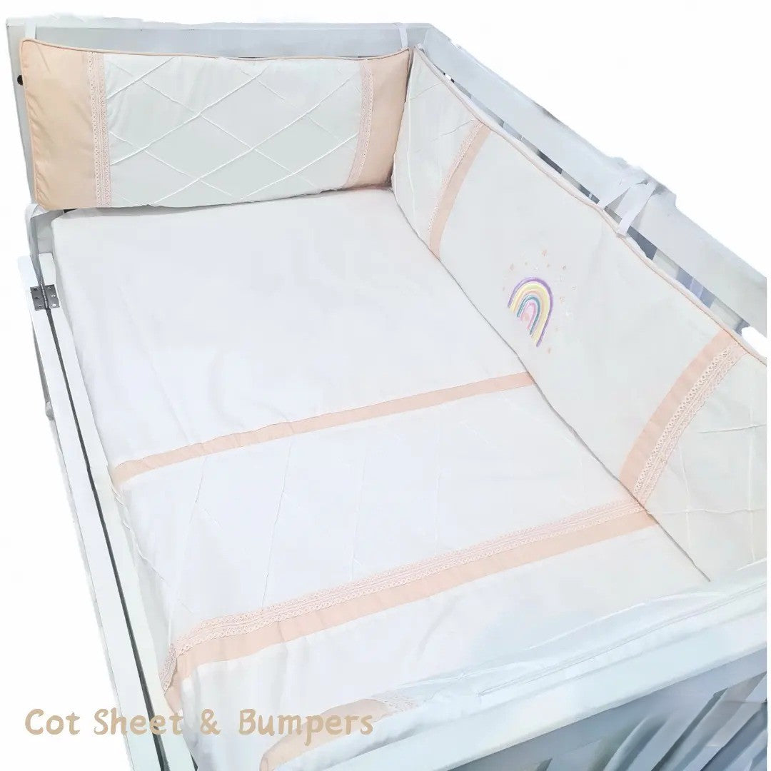 Luxury Baby Bedding Set – 100% Pure Cotton Comfort - Complete 27-Pieces