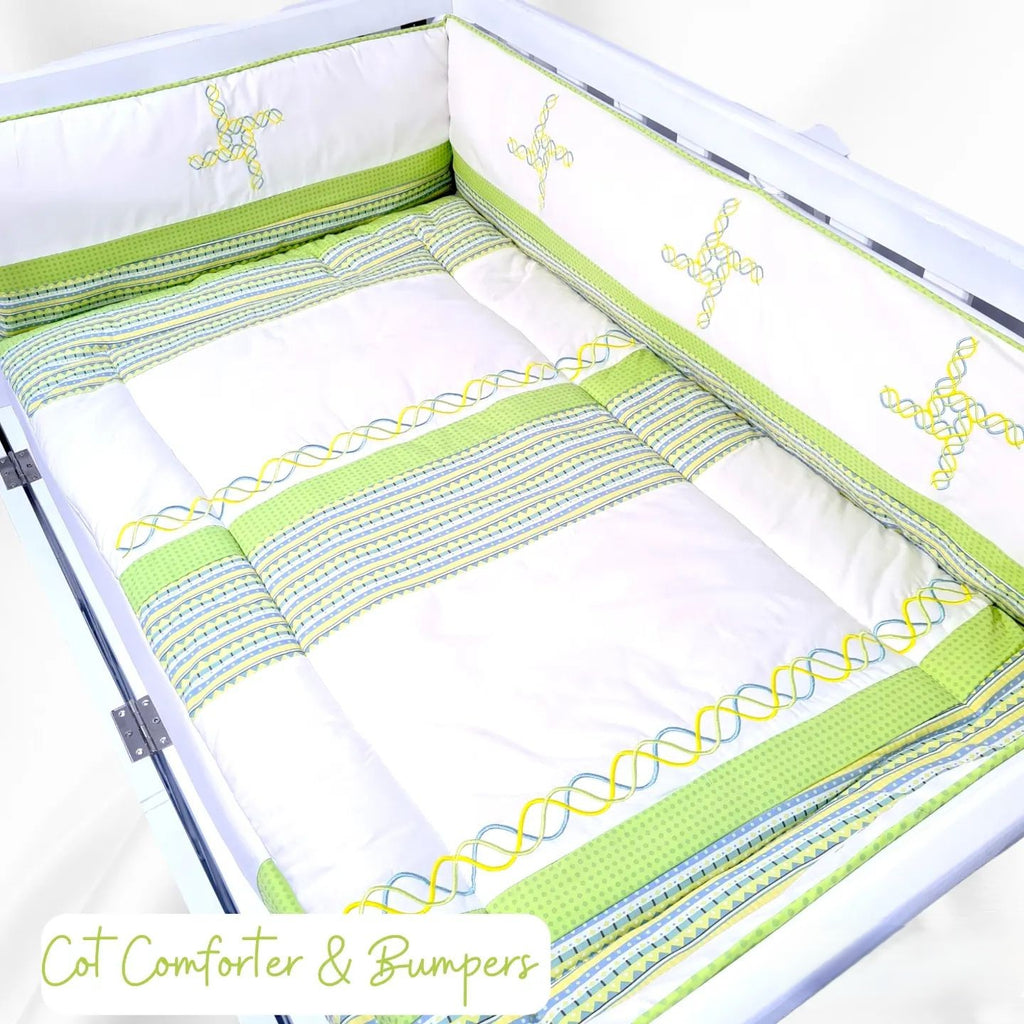 Luxury Baby Bedding Set – 100% Pure Cotton Comfort - Complete 27-Pieces