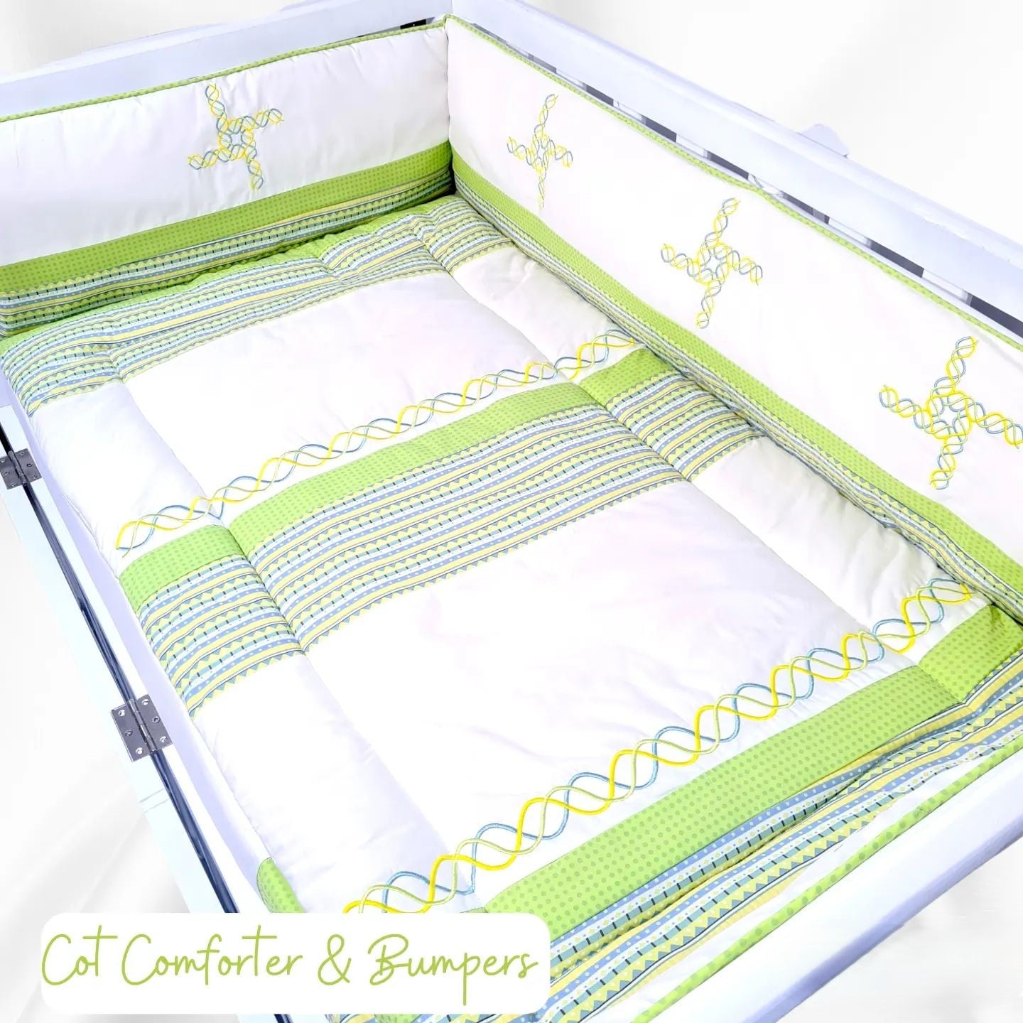 Luxury Baby Bedding Set – 100% Pure Cotton Comfort - Complete 27-Pieces