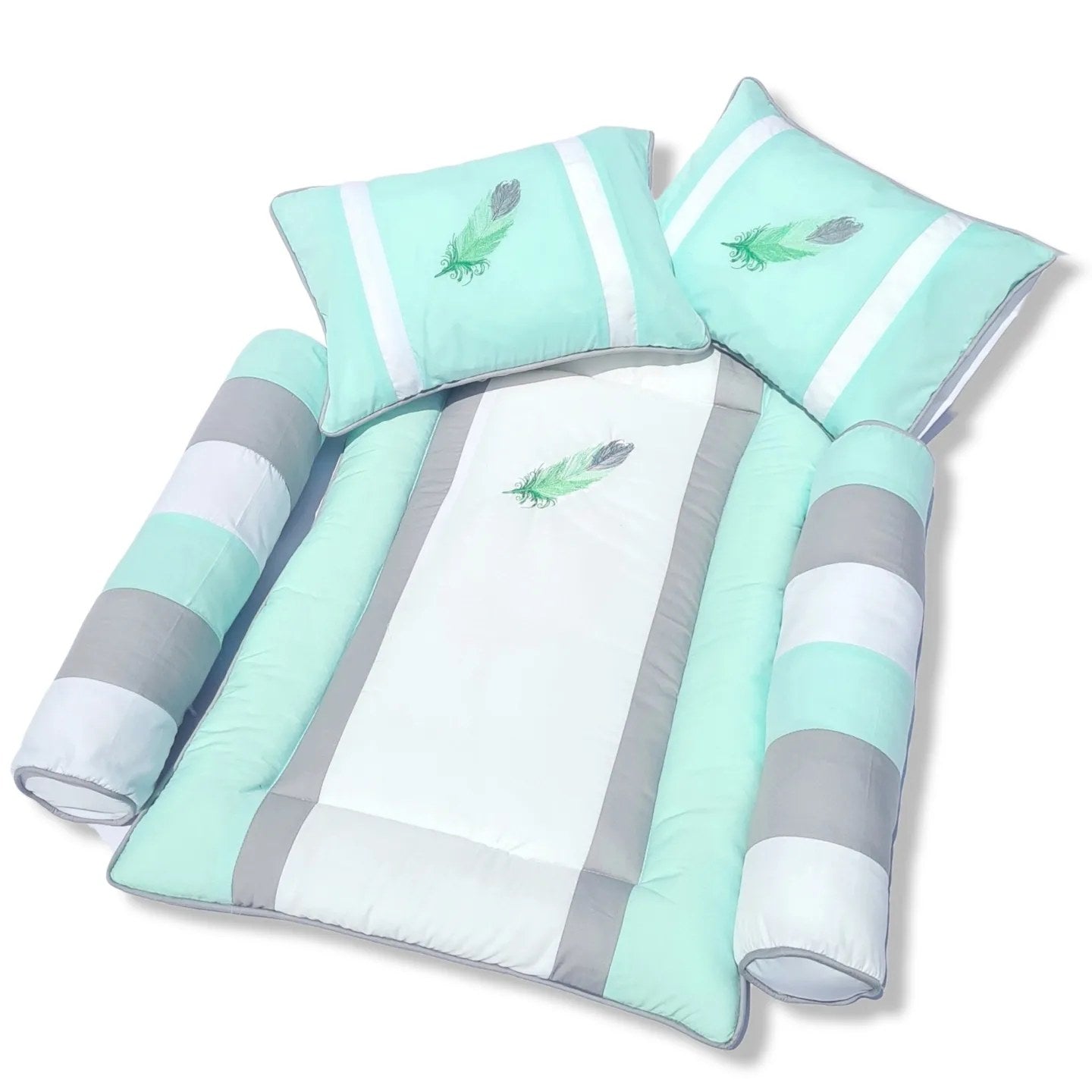 Luxury Baby Bedding Set – 100% Pure Cotton Comfort - Complete 27-Pieces