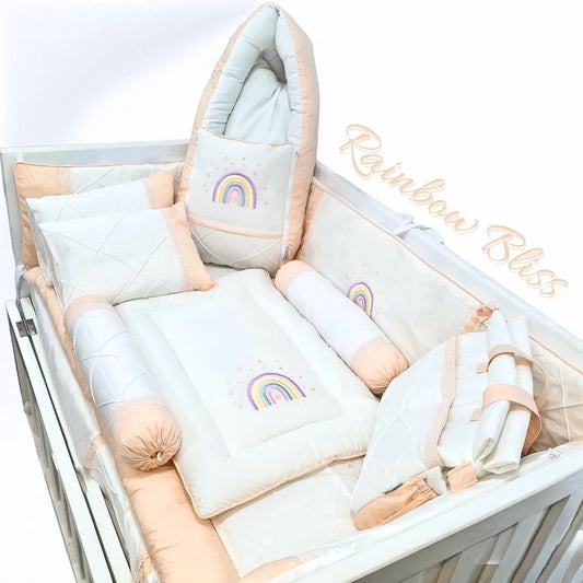 Luxury Baby Bedding Set – 100% Pure Cotton Comfort - Complete 27-Pieces