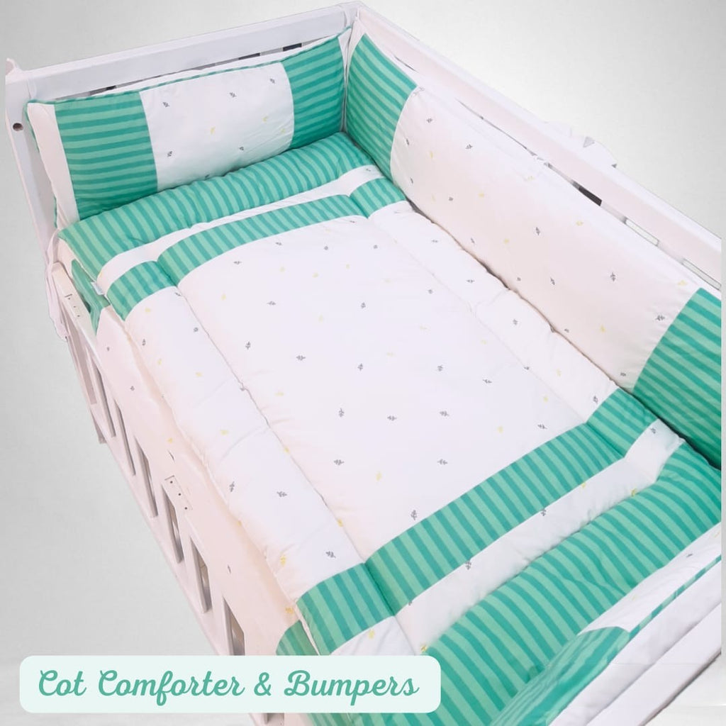 Luxury Baby Bedding Set – 100% Pure Cotton Comfort - Complete 27-Pieces