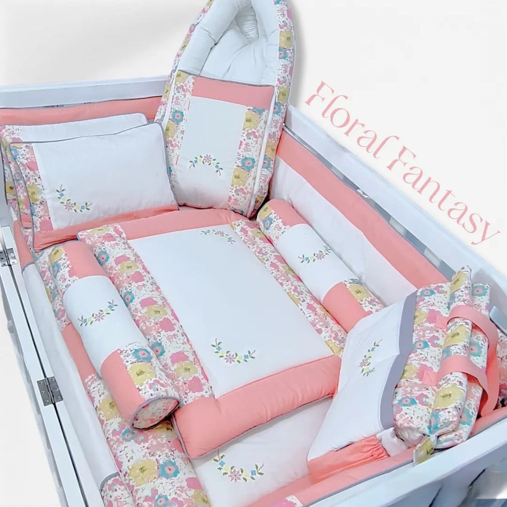 Luxury Baby Bedding Set – 100% Pure Cotton Comfort - Complete 27-Pieces