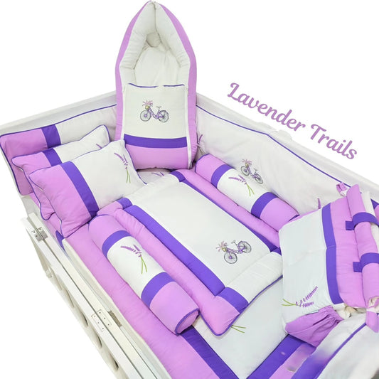 Luxury Baby Bedding Set – 100% Pure Cotton Comfort - Complete 27-Pieces