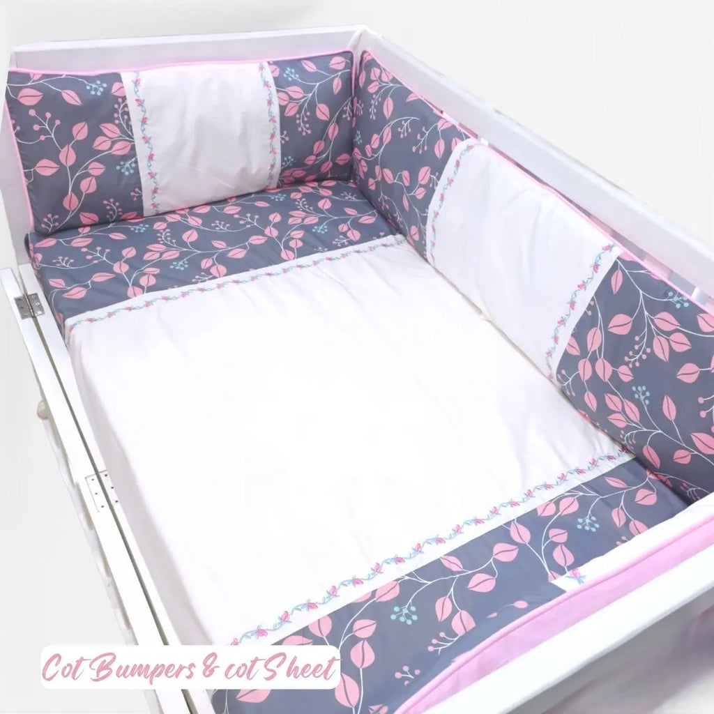 Luxury Baby Bedding Set – 100% Pure Cotton Comfort - Complete 27-Pieces