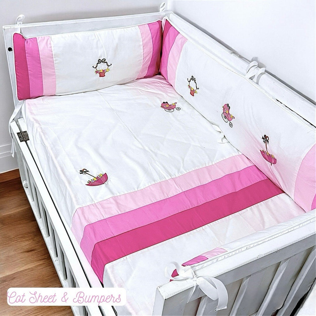 Luxury Baby Bedding Set – 100% Pure Cotton Comfort-Complete 27-Pieces