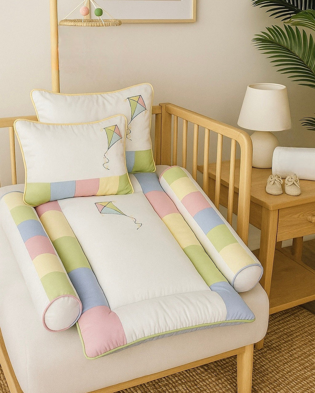 Luxury Baby Bedding Set – 100% Pure Cotton Comfort - Complete 27-Pieces