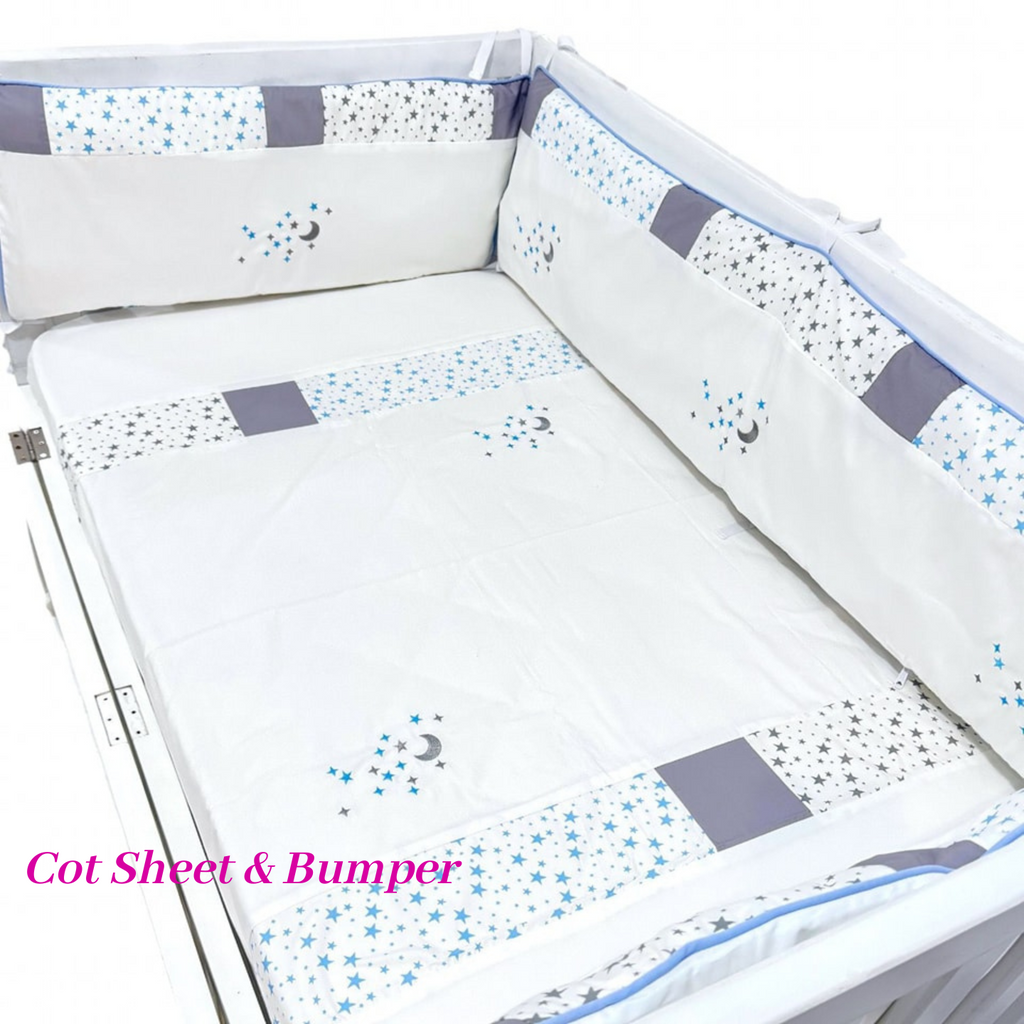 Luxury Baby Bedding Set – 100% Pure Cotton Comfort - Complete 27-Pieces