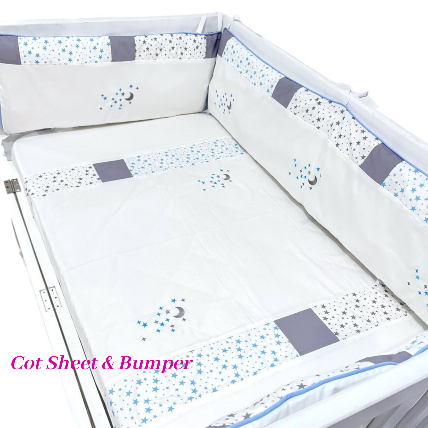 Luxury Baby Bedding Set – 100% Pure Cotton Comfort - Complete 27-Pieces