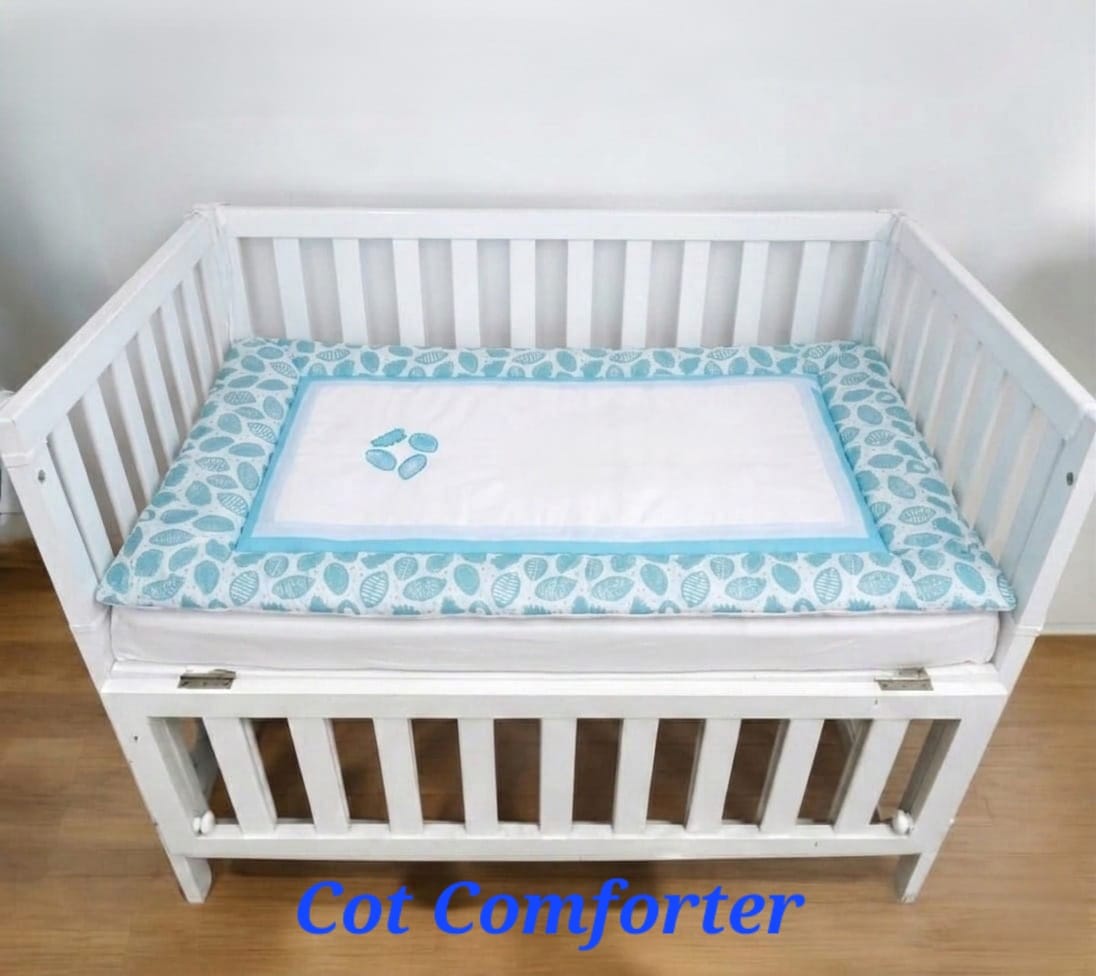Breezy Blue : Signature Cot Comfort Duo