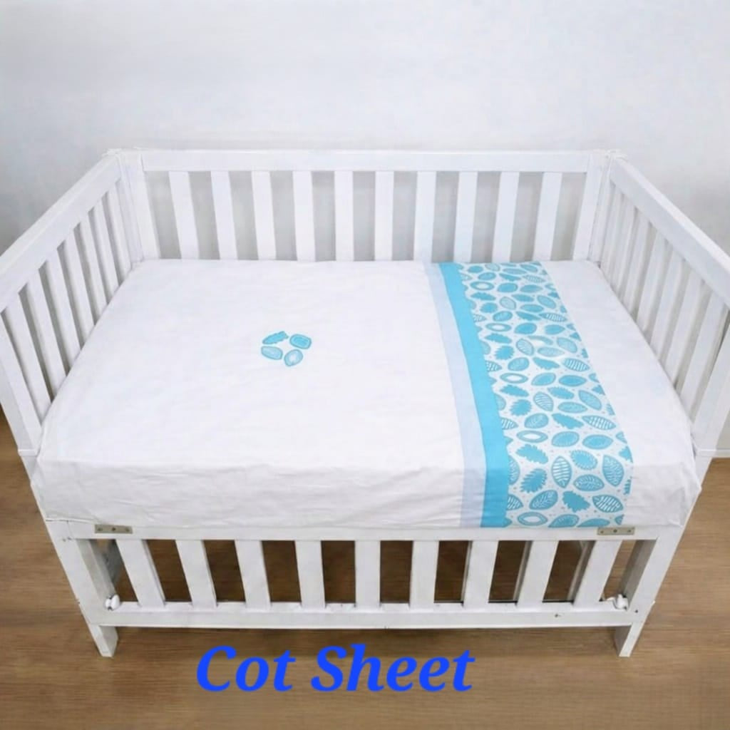 Breezy Blue : Signature Cot Comfort Duo