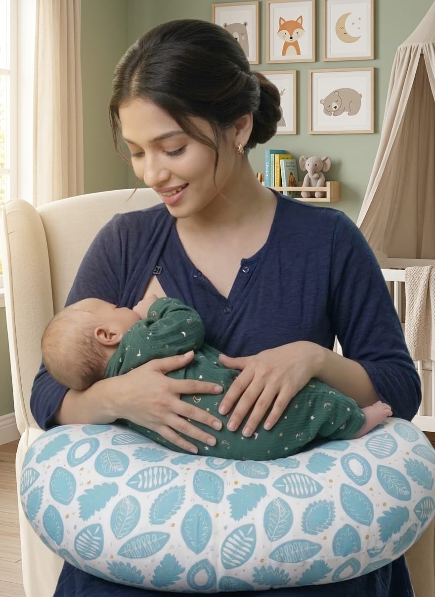 Breezy Blue : Snug Sleep & Feeding Support Set